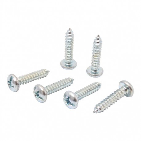 TORNILLO METAL CABEZA CHATA RANURADA 12 X 1" 10P - Envío Gratuito