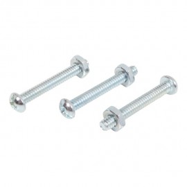 TORNILLO MÁQUINA MÉTRICO M5-.8 X 25 MM - Envío Gratuito