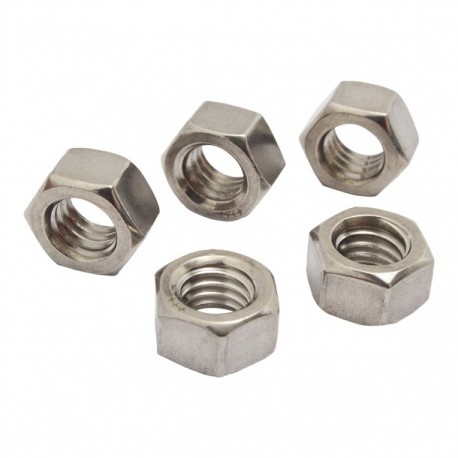 TUERCA HEXAGONAL ACERO INOXIDABLE 10-24 - Envío Gratuito