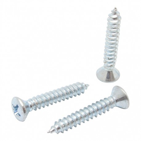 TORNILLO METAL CABEZA OVALADA RANURADA 8 X 1" 10P - Envío Gratuito
