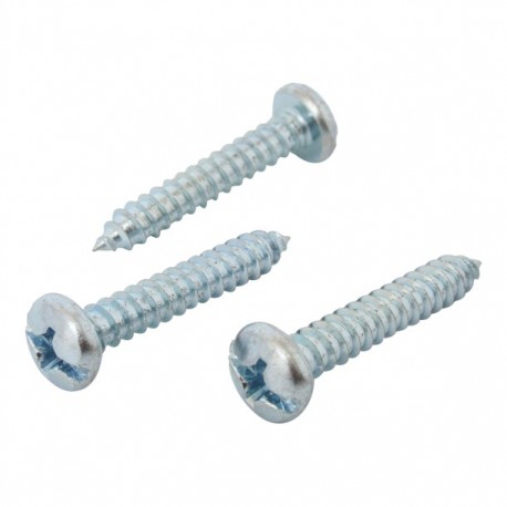 TORNILLO METAL CABEZA CHATA RANURADO 12 X 1-1/4" 10 PIEZAS - Envío Gratuito