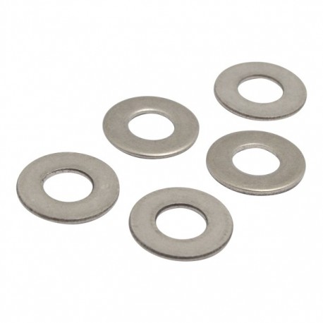 ARANDELAS PLANAS ACERO INOXIDABLE 10 - Envío Gratuito