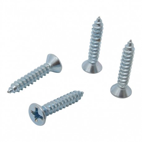 TORNILLO CAB PLANA CRUZ-ZN 6X11 - Envío Gratuito