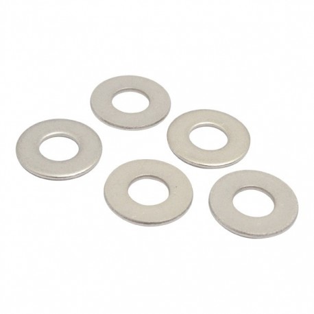 ARANDELAS PLANAS ACERO INOXIDABLE 1/4" - Envío Gratuito