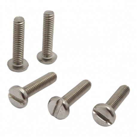 TORNILLO PARA MÁQUINA ACERO INOXIDABLE 8-32" X 1/2" - Envío Gratuito