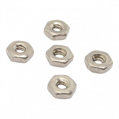 TUERCA HEXAGONAL ACERO INOXIDABLE 4-40 - Envío Gratuito