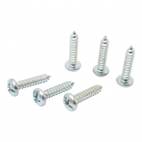 TORNILLO METAL CABEZA CHATA RANURADA 6 X 1" 10P - Envío Gratuito