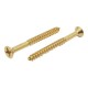 TORNILLO MADERA CABEZA PLANA BRONCE 6 X 1-1/2" 10P - Envío Gratuito