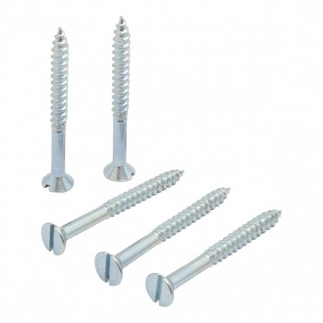 TORNILLO CABEZA PLANA CRUZ-ZN 12" X 1" - Envío Gratuito