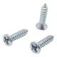 TORNILLO METAL CABEZA OVALADA RANURADA 4 X 1/2" 10P - Envío Gratuito