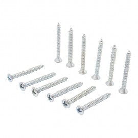 TORNILLO METAL CABEZA OVALADA RANURADA 6 X 1-1/4" 10P - Envío Gratuito
