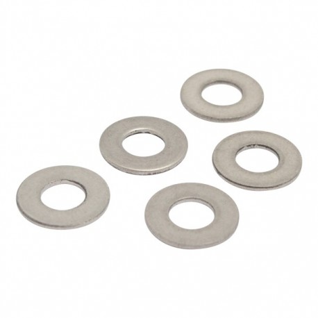 ARANDELAS PLANAS ACERO INOXIDABLE 6 - Envío Gratuito