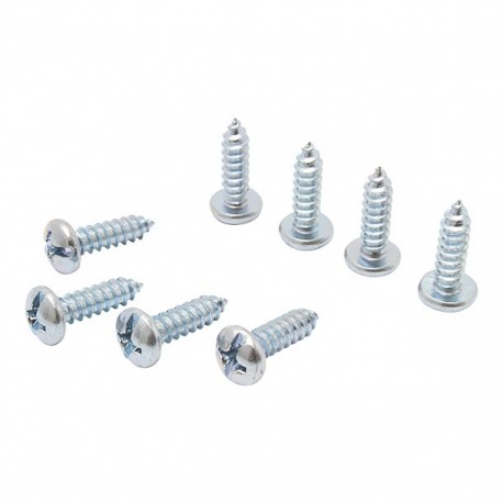TORNILLO METAL CABEZA CHATA RANURADA 8 X 2" 10P - Envío Gratuito