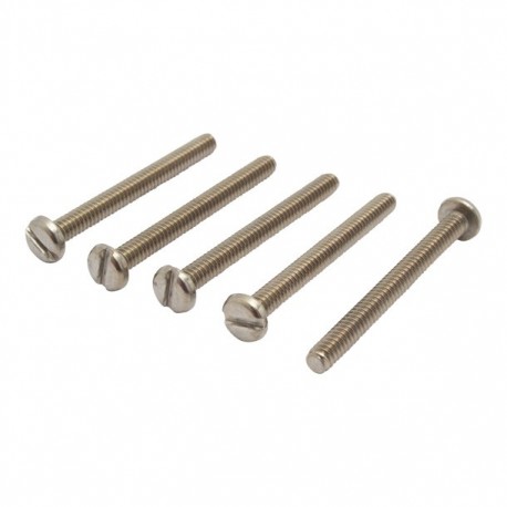 TORNILLO MÁQUINA ACERO INOXIDABLE 10-24" X 2" - Envío Gratuito