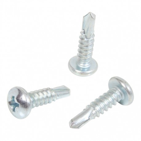 TORNILLO AUTOPERFORANTE PLANO 10 X 1/2" 10 PIEZAS - Envío Gratuito