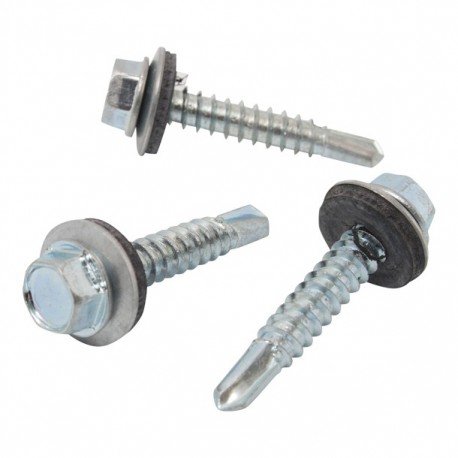 TORNILLO METÁLICO AUTOPERFORANTE CABEZA PLANA 8 X 1/2" - Envío Gratuito