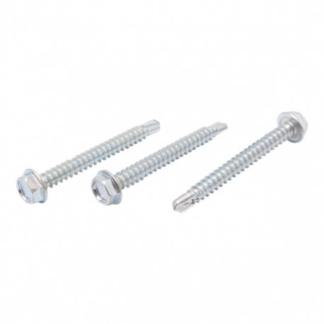 TORNILLO METAL CAB HEXPUNTA BROCA 8 - Envío Gratuito