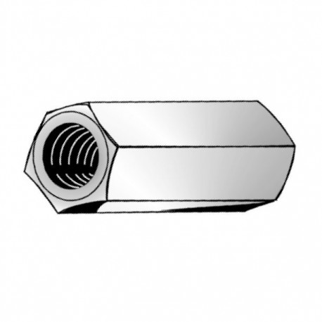 COPLE HEXAGONAL PARA BARRA ROSCADA 1/2" - Envío Gratuito
