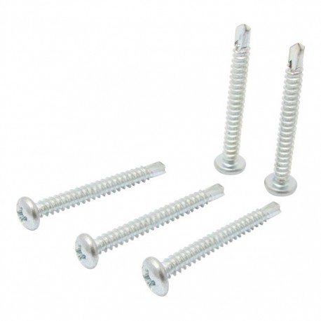 TORNILLO METAL CABEZA CHATA RANURADA 10 X 3" 10P - Envío Gratuito