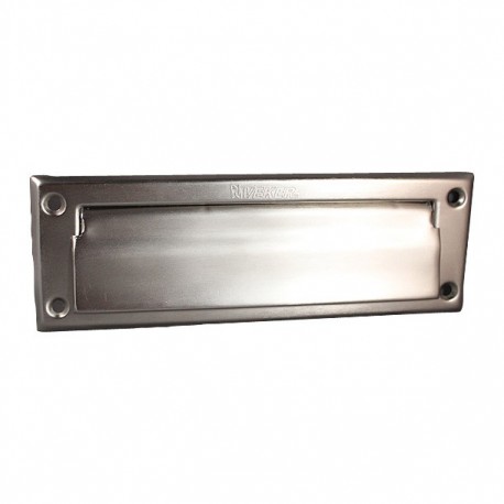RENDIJA PARA BUZÓN 7 3/8"X2" NÍQUEL SAT - Envío Gratuito