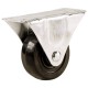 RUEDA DE GOMA BASE RÍGIDA 2-1/2" - Envío Gratuito