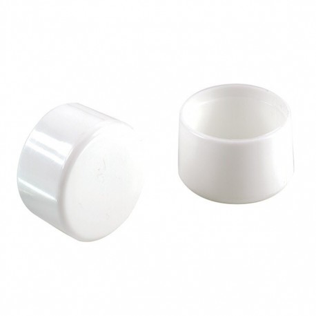 TAPÓN PARA BANCO DE PLÁSTICO BLANCO 1' - Envío Gratuito