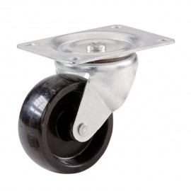 RUEDA CON SOPORTE ROTATORIO 2-1/2" - Envío Gratuito