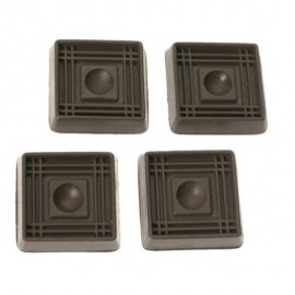 SOPORTE AL PISO CUADRADO 2-1/2 CAFÉ - Envío Gratuito