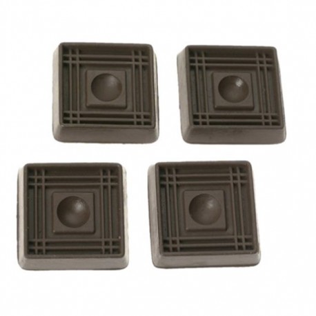 SOPORTE AL PISO CUADRADO 2-1/2 CAFÉ - Envío Gratuito