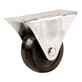 RUEDA DE GOMA SOPORTE RÍGIDO 2" - Envío Gratuito