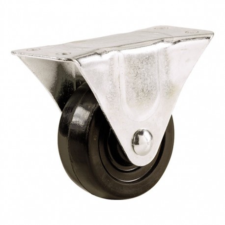 RUEDA DE GOMA SOPORTE RÍGIDO 2" - Envío Gratuito