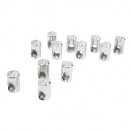BARRIL CONECTOR 1/4-20 X 9.5 MM X 16 MM - Envío Gratuito