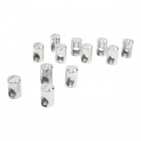 BARRIL CONECTOR 1/4-20 X 9.5 MM X 16 MM - Envío Gratuito