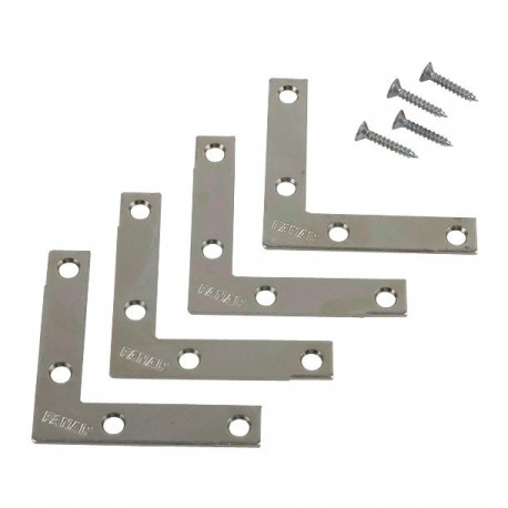 ESCUADRA DE UNION VEKER 1" X1" GALV" - Envío Gratuito
