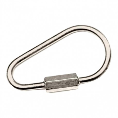 LLAVERO DE ACERO CON TORNILLO - Envío Gratuito