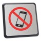 PLACA DE NO USO DE CELULARES - Envío Gratuito