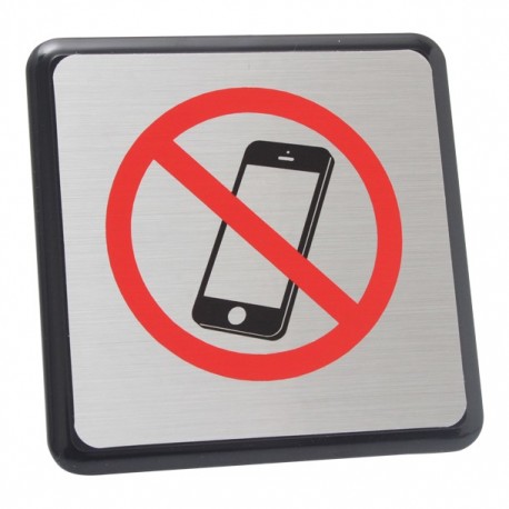PLACA DE NO USO DE CELULARES - Envío Gratuito