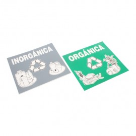 PAQUETE DE ETIQUETAS DE RECICLADO - Envío Gratuito