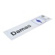 LETRERO 8 X 23 CM DAMAS - Envío Gratuito
