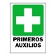 LETRERO "PRIMERO AUXILIOS" 25X36 CM - Envío Gratuito