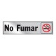 LETRERO "NO FUMAR" 2X8 PULG - Envío Gratuito