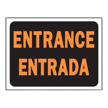 LETRERO ENTRANCE ENTRADA 23 X 30 CM - Envío Gratuito