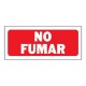 LETRERO NO FUMAR 15 X 36 CM - Envío Gratuito