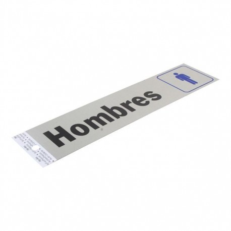LETRERO "HOMBRES" - Envío Gratuito