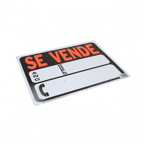 LETRERO SE VENDE AUTO15X19 - Envío Gratuito