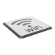 PLACA DE SÍMBOLO DE WI-FI - Envío Gratuito