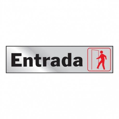 LETRERO ENTRADA 2X8 - Envío Gratuito