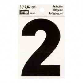 NÚMERO "2" DE VINILO 3' RV-25/2" - Envío Gratuito