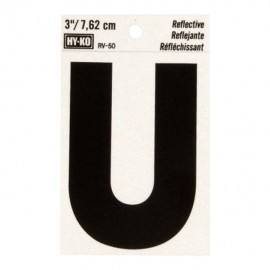 LETRA "U" DE VINILO 3" RV-50/U - Envío Gratuito