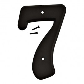 NÚMERO 7 NEGRO DE VINIL 6' - Envío Gratuito